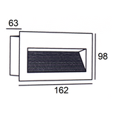 LED wall light